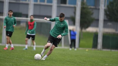 Bursaspor’da 24Erzincanspor maçı hazırlıkları sürüyor