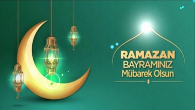 Ramazan Bayramınız mübarek olsun! İyi bayramlar