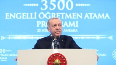 Cumhurbaşkanı Erdoğan: Son 10 yılda atanan engelli öğretmen sayısı 11 bin 500’ü buldu