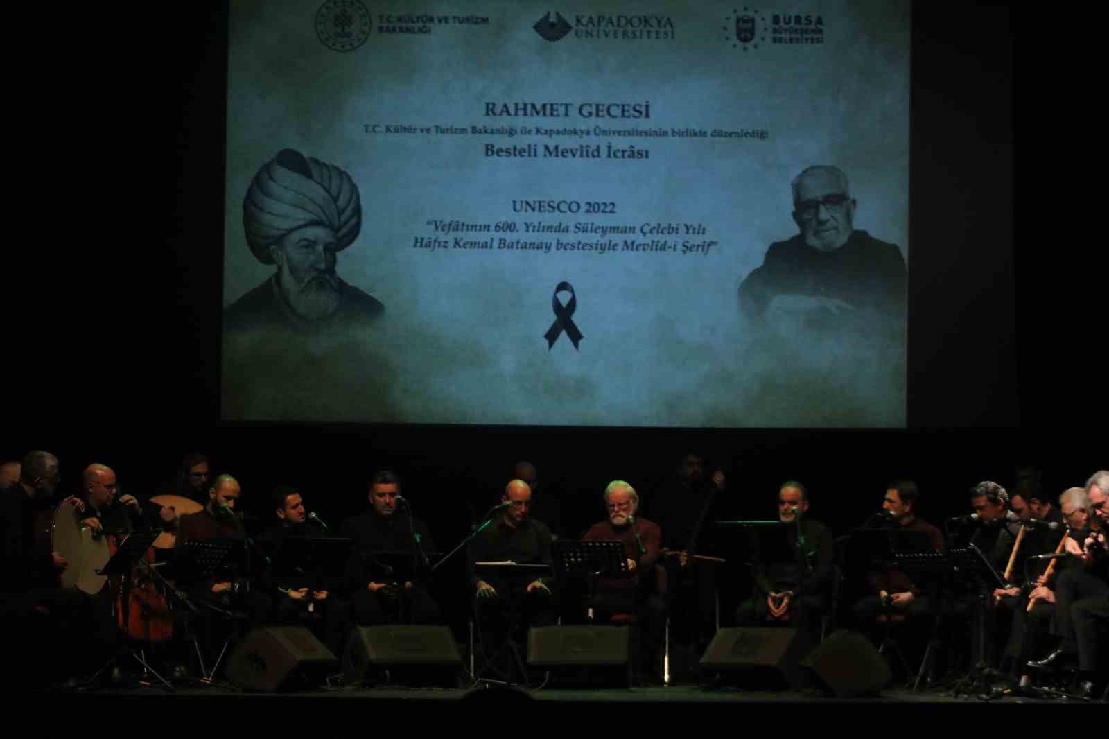 Süleyman Çelebi vefatının 600’üncü yılında Bursa’da anıldı Süleyman Çelebi vefatının 600’üncü yılında Bursa’da anıldı