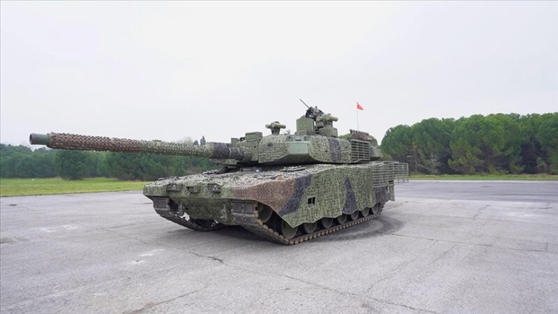 Türk Silahlı Kuvvetleri testlerine hazırlanan Altay tankı, kendisine yönelecek tehditleri
