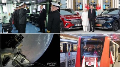 Dev projeler ardı ardına hizmete giriyor: Togg, TCG Anadolu, İMECE…