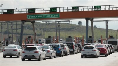 Bayram öncesi trafik yoğunluğu arttı