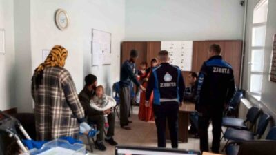 İnegöl’de zabıta ekiplerinden dilenci operasyonu