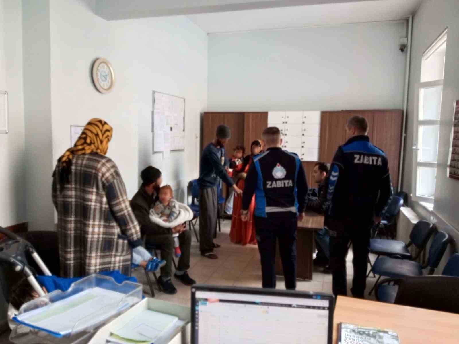 İnegöl’de zabıta ekiplerinden dilenci operasyonu