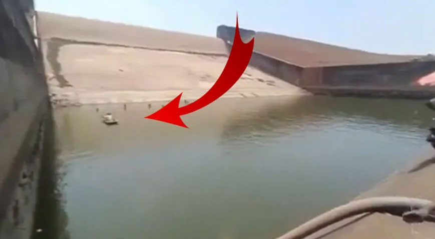 Skandal olay! Selfie çekerken telefonu düştü, barajı boşalttı