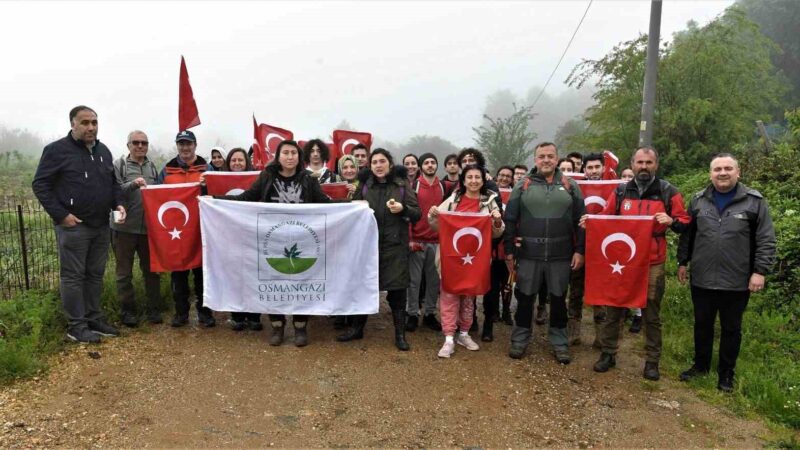 19 Mayıs’ı Uludağ’da yürüyüş yaparak kutladılar Osmangazi Belediyesi, 19 Mayıs Atatürk’ü Anma, Gençlik ve Spor Bayramı’nı