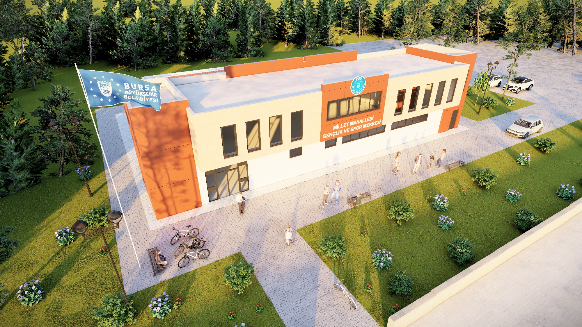 Bursa’ya yeni gençlik ve spor merkezi