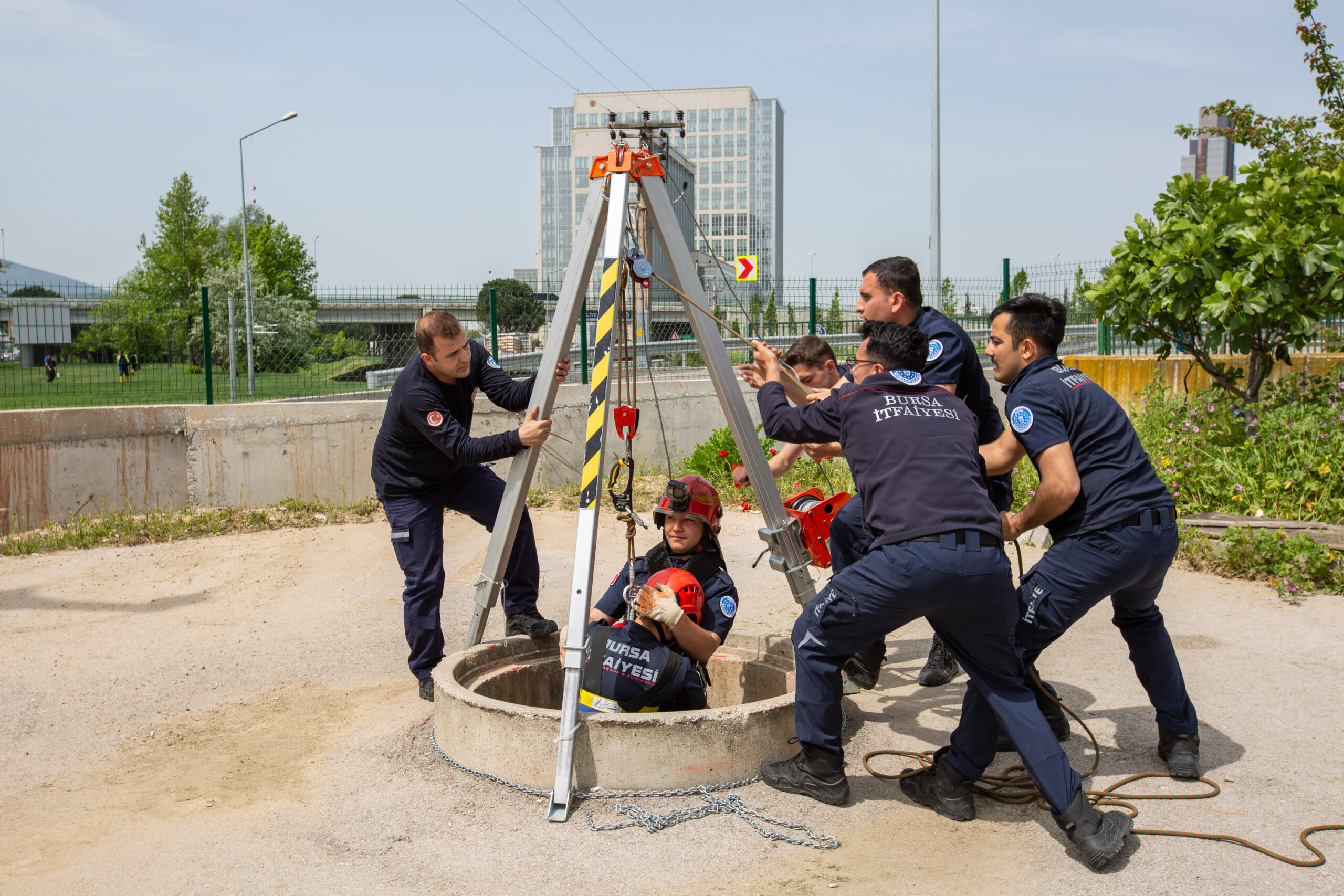 Bursa’da nefes kesen eğitim! Gerçeği aratmadı