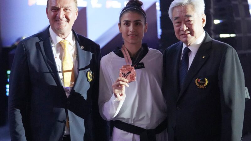 Bursalı sporcu dünya üçüncüsü oldu! Bursa Büyükşehir Belediyesporlu milli taekwondocu Hatice Kübra İlgün, dünya üçüncüsü