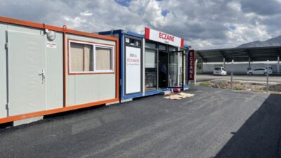 Malatya’daki konteyner kentin çarşısı faaliyete geçiyor