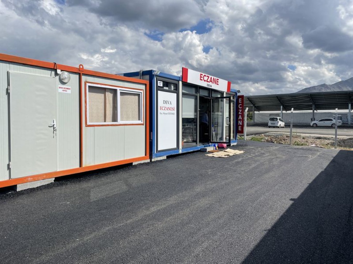 Malatya’daki konteyner kentin çarşısı faaliyete geçiyor Malatya’daki konteyner kentin çarşısı faaliyete geçiyor