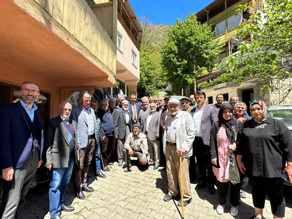 Devlet eski Bakanı Faruk Çelik Fatin Rüştü Zorlu’nun Köyü’nde