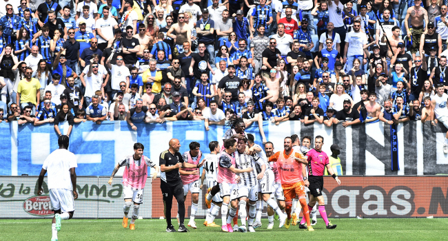 Atalanta tribününe ceza