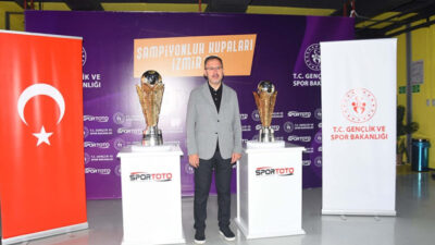 Süper Lig ve 1. Lig’in şampiyonluk kupaları tanıtıldı