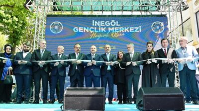 İnegöl Gençlik Merkezi’nde görkemli ve müjdeli açılış