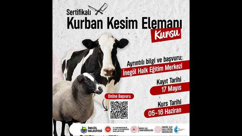 Kurban Kesim Kursu için kayıtlar başlıyor
