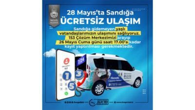 Yaşlıları sandığa İnegöl Belediyesi taşıyacak