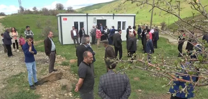 30 yıldır oy kullanılamayan köyde seçim heyecanı