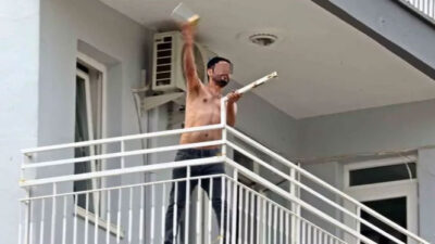 Şaşkına çeviren anlar! ‘Sabaha kadar parti’ deyip ortalığı birbirine kattı