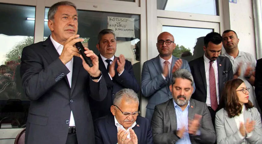 Bakan Akar: Gabar’da şimdi terör konuşulmuyor, petrol konuşuluyor