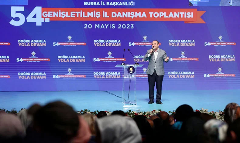 Bakan Varank, AK Parti Bursa İl Başkanlığı 54. Genişletilmiş İl Danışma Toplantısı’nda konuştu