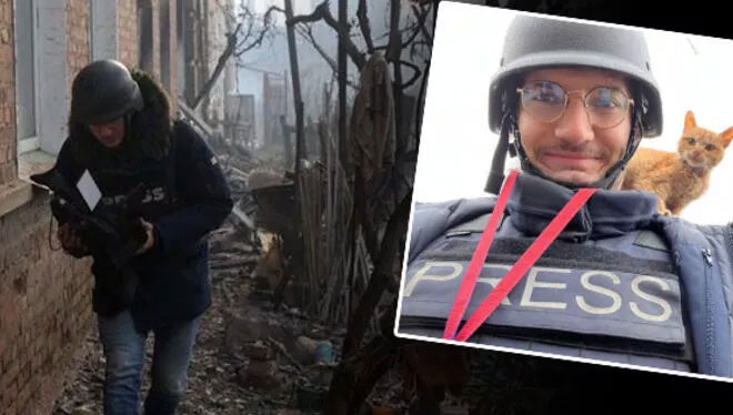 Fransız gazeteci Ukrayna’da roket saldırısında öldü