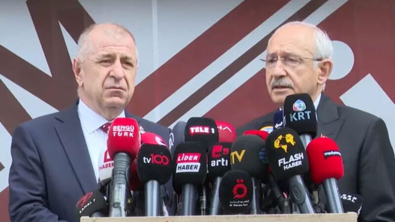 Kılıçdaroğlu ve Ümit Özdağ görüşmesi sonrası ilk açıklama Millet İttifakı Cumhurbaşkanı Adayı ve CHP Genel Başkanı Kemal Kılıçdaroğlu