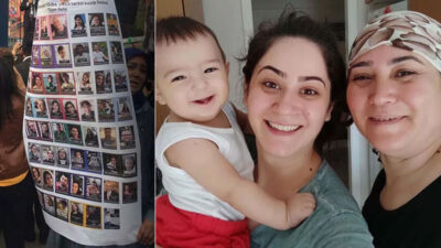 Rönesans Rezidans enkazında bulunamayan 55 kişi için pankart