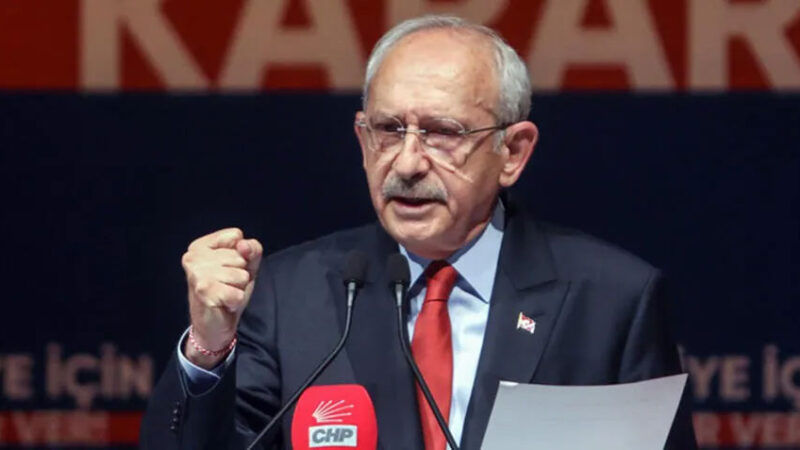 CHP Genel Başkanı ve Millet İttifakı cumhurbaşkanı adayı Kemal Kılıçdaroğlu,