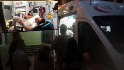 Rahatsızlanınca pusulaları ambulansla teslim etti