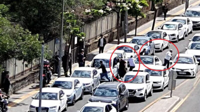 Duruşma çıkışı, adliye önünde kavga! Ortalık karıştı