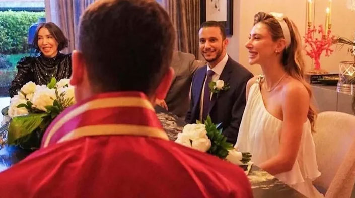 Şeyma Subaşı’nın nikahına kızı Melisa’nın kombini damga vurdu!