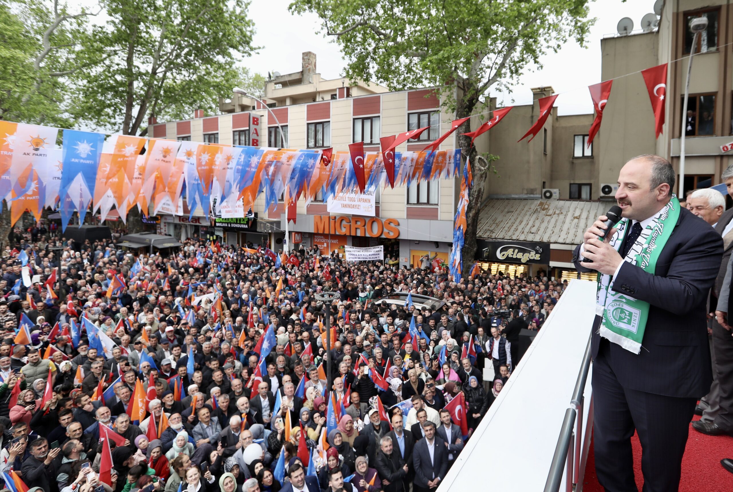 Bakanı Varank İznik’te konuştu: Aziz milletimiz bozgunculara oy vermez