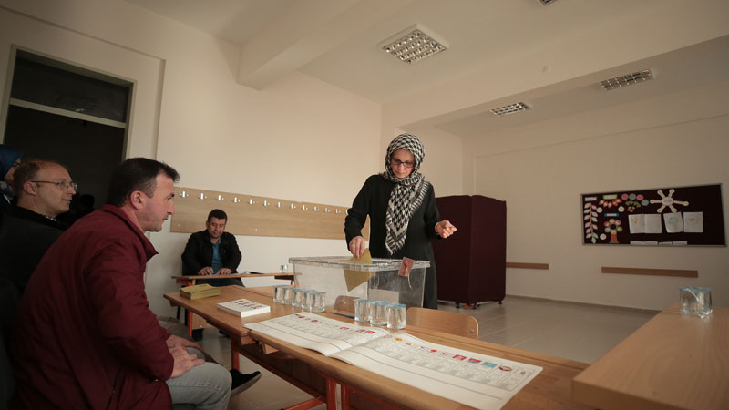 Balıkesir’den Bursa’ya taşınan mahallede ilk seçim