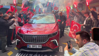 Bakan Varank, Togg ile İnegöl’e geldi