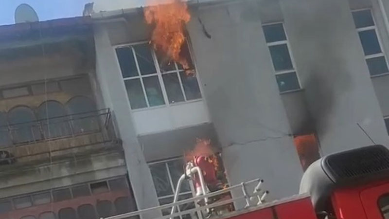 Bursa’da yangın paniği