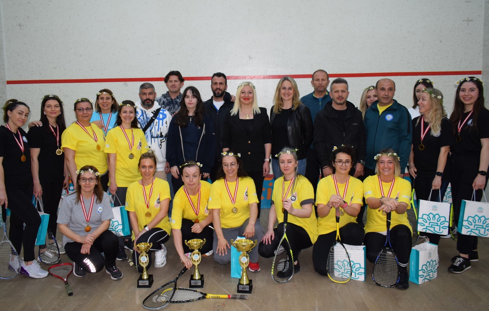 Anneler Squash Turnuvası’nda buluştu