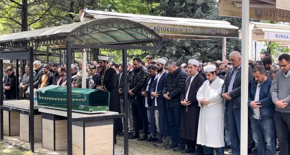 Bursa’da vinç kazasında hayatını kaybeden işçiye son görev