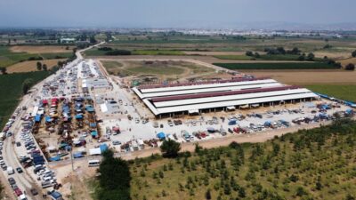 İnegöl Hayvan Pazarında kotra satışı devam ediyor