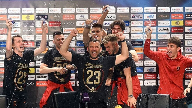 Spor Toto Süper Lig'in 36. haftasında MKE Ankaragücü'nü 4-1 yenen