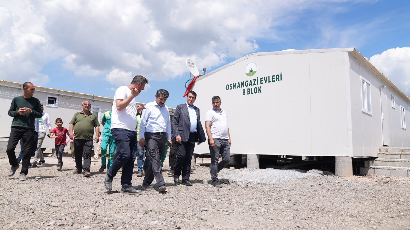 İslahiye’deki Osmangazi Evleri’nde yaşam başladı