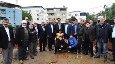 Mehmet Akif Mahallesi’ne örnek hizmet