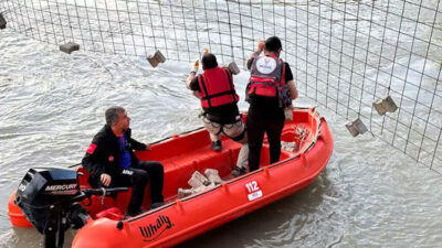 Kayıp 3 genç için 10 milyon metreküp su boşaltıldı, debi yarıya düştü