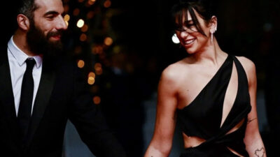 Dua Lipa sevgilisi Romain Gavras ile ilk kez kırmızı halıda