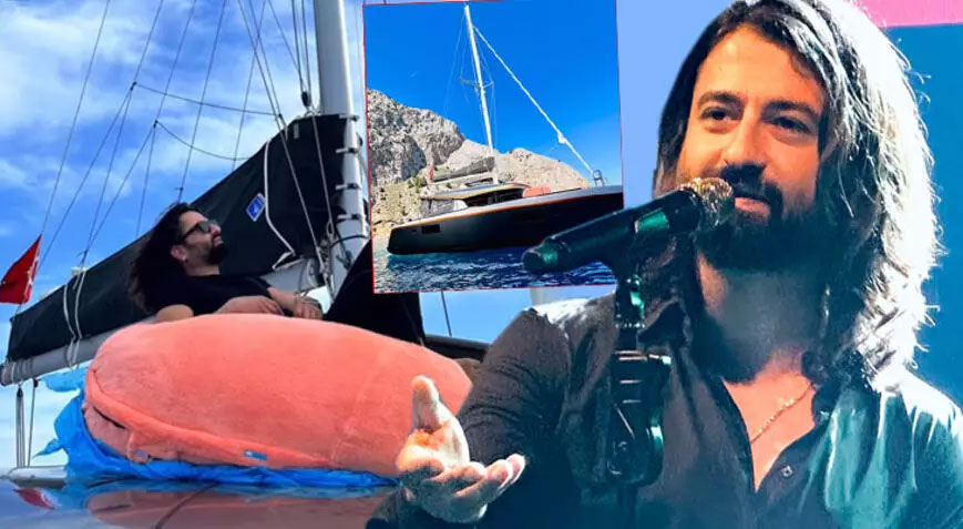 Baba yadigârı! Koray Avcı teknede yaşıyor