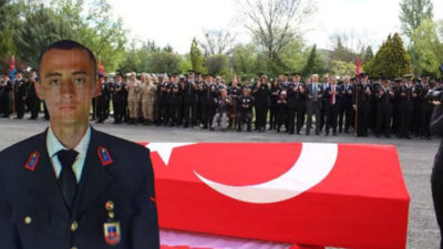 Nevşehir’de kaza şehidi asker için tören