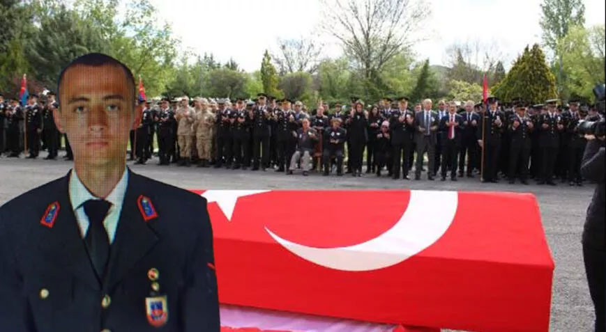 Nevşehir’de kaza şehidi asker için tören