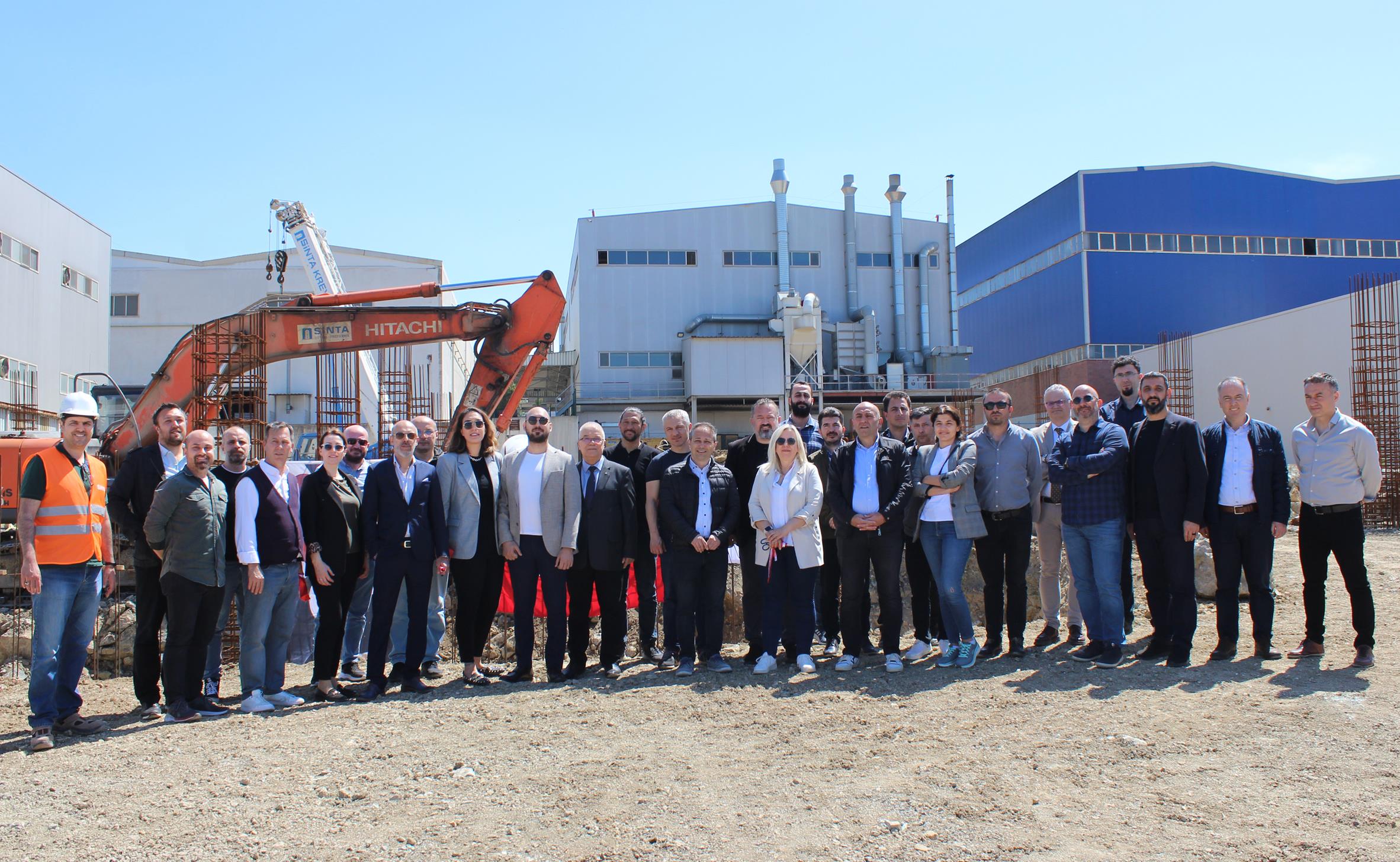 ÜÇGE’den stratejik yatırım: Bursa Serbest Bölge’deki yeni tesisin temeli atıldı