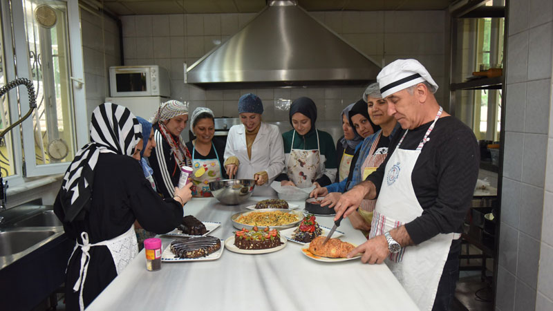 Yıldırım’da istihdam destekli pastacılık kursu